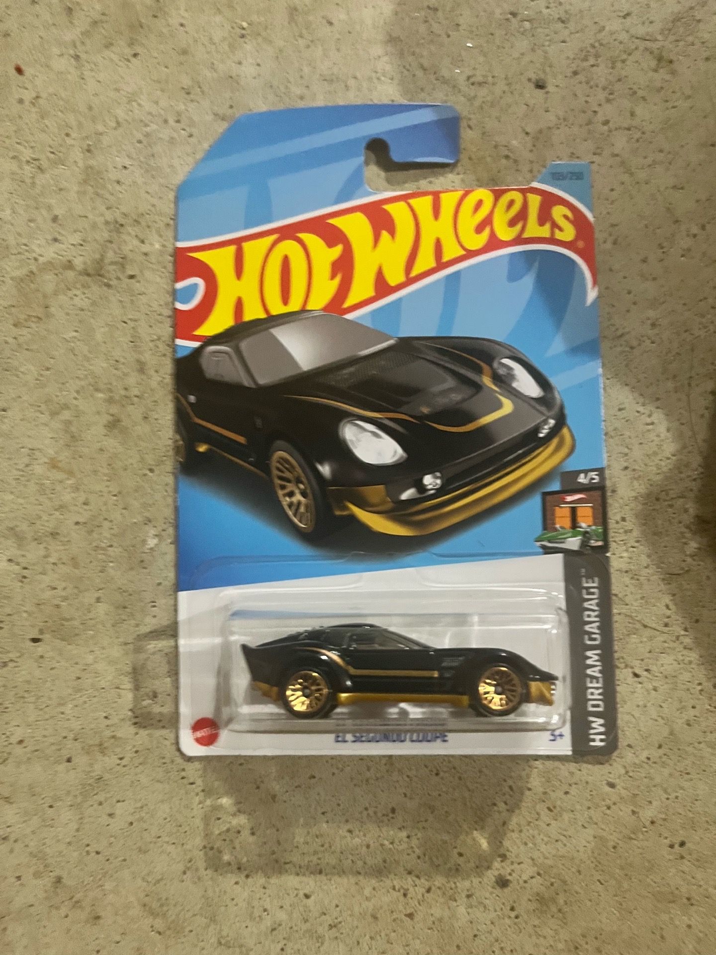 Hot Wheels HW Dream Garage 4/5 EL Segundo Coupe 105/250 New For 2023 Black
