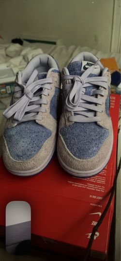 Deep royal blue low dunks size 8