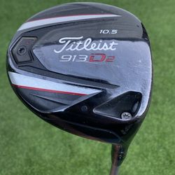 Titleist 913D2 Driver 10.5° Diamana Shaft S-Flex 