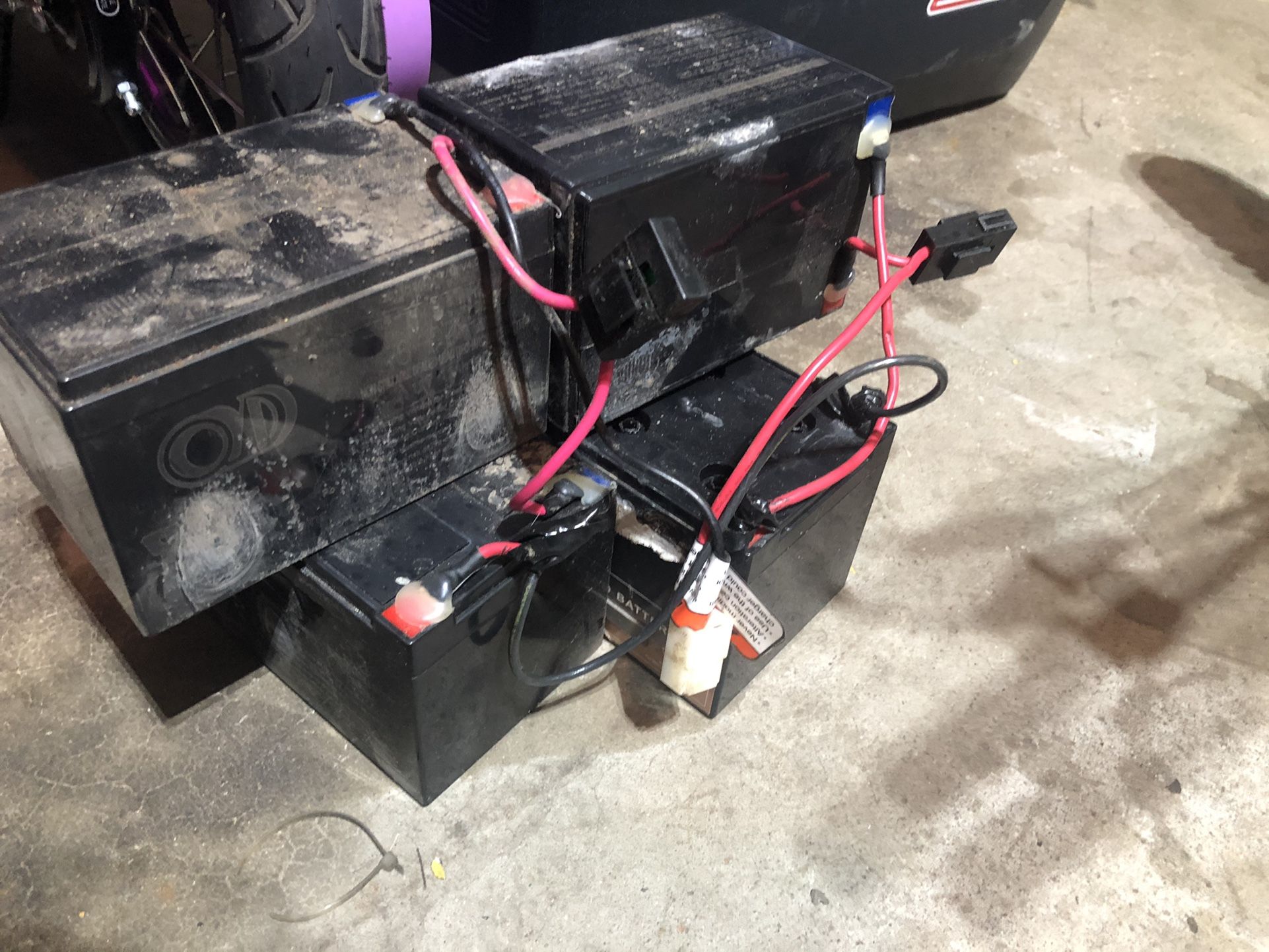 4 12volts Not 2 36v