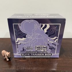 Pokemon Chilling Reign Pokemon Center ETB Elite Trainer Box