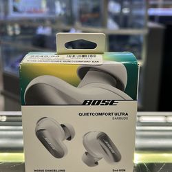 Bose quiet comfort ultra earbuds