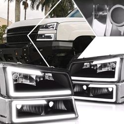 Silverado 03-06 new Headlights 