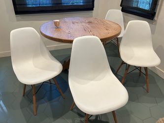 4 Chairs (table not for sale)