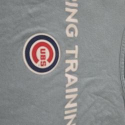 Xl Light Blue Green Cubs Spring Training Tank Top