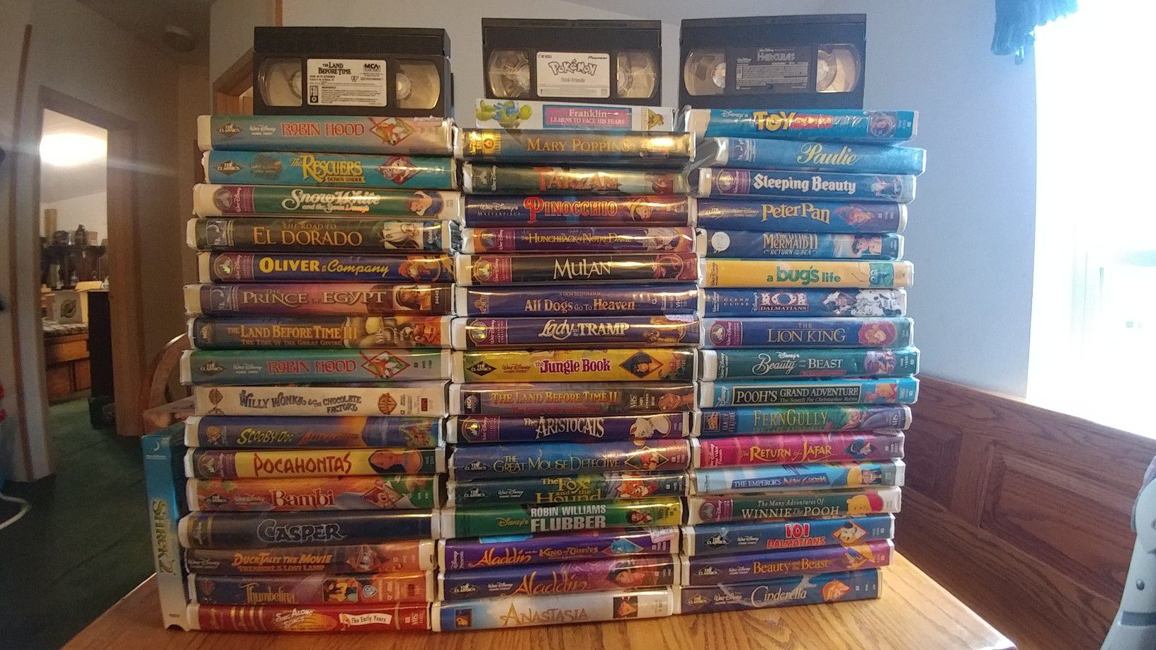 KIDS VHS TAPES