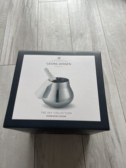 NEW IN BOX UNOPENED: Georg Jensen Champagne Holder