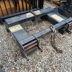 Forklift Skid Steer Hoist Attachment 