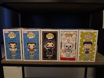 Funko Pop Lot of 5 Figures in Box
