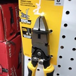 DEWALT LINEMAN'S PLIERS 8" 200 MM