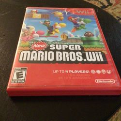Nintendo Wii Mario super brother very good condition