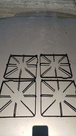 Stove top burner racks