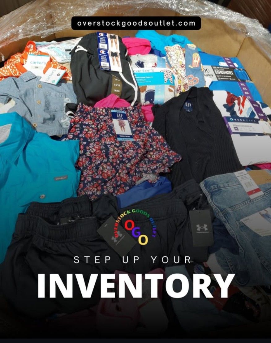 Sam's Club Premium Clothing Pallets NWT ASSORTED SIZES