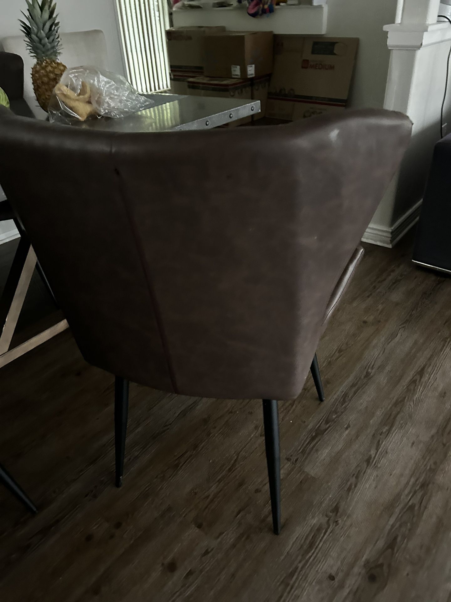 Brown Dinning Room Chairs