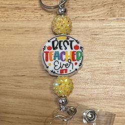 TEACHER APPRECIATION Gift Badge Reels with Playground Whistle
