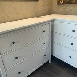 Pair Of Solid Wood IKEA HEMNES Dressers($225 EACH) - Delivery Available For A Fee -See my other items 😄