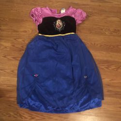 Princess Ana Disney frozen Halloween costume kids medium