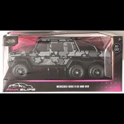 Pink Slips Mercedes-Benz G G3 AMG 6X6 JADA 1/24 Diecast Car New