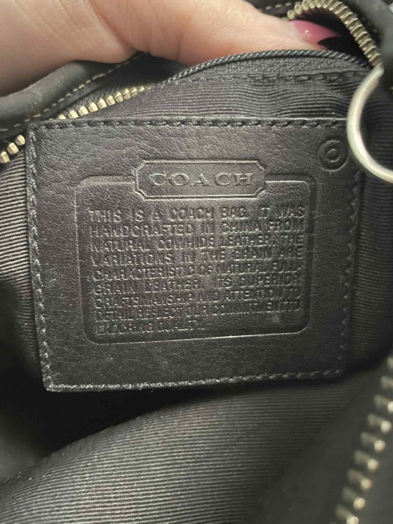 Coach Black Small Hobo Crossbody Purse