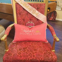 Pink Princess Chair