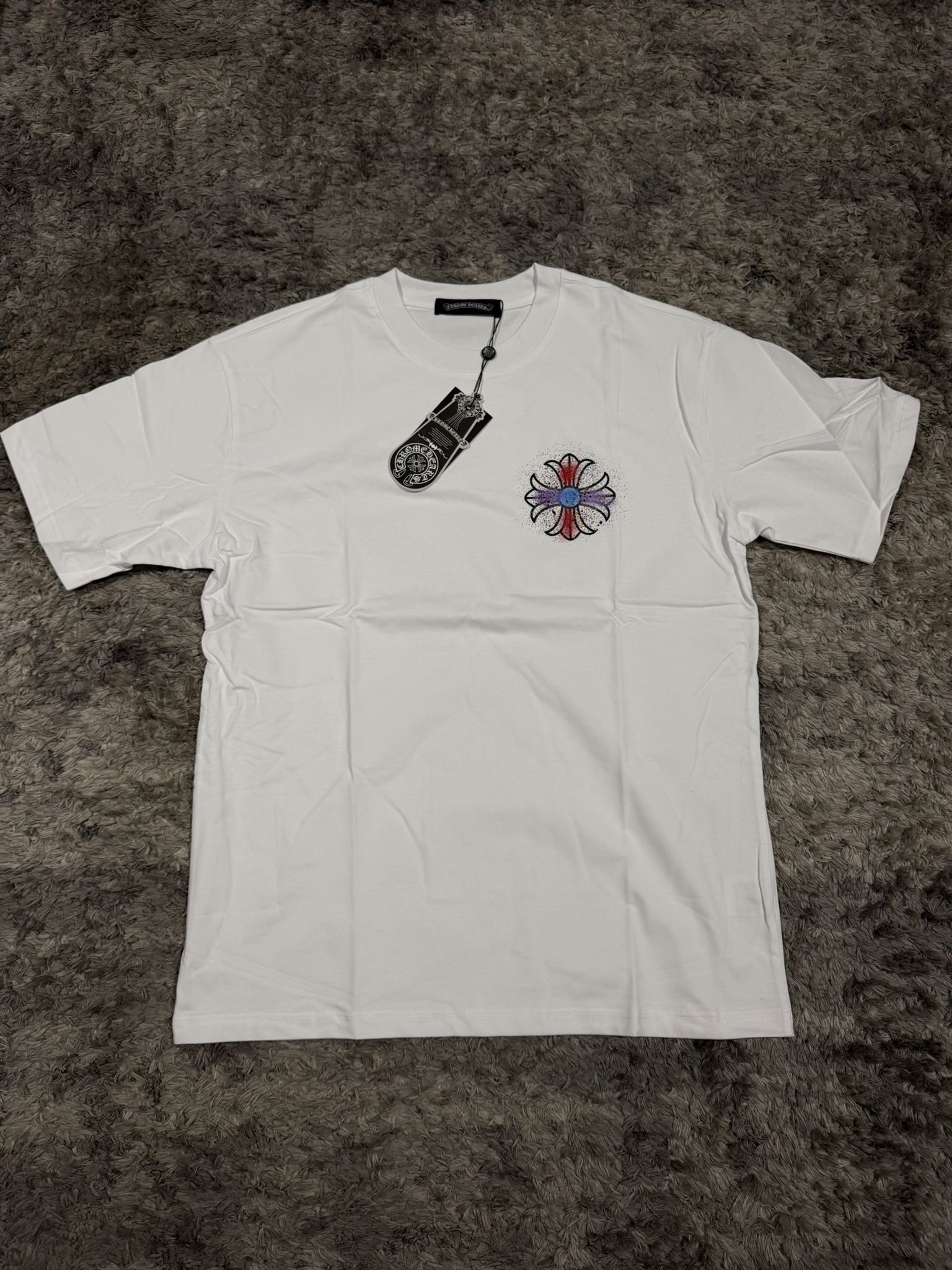White Chrome Hearts Tee