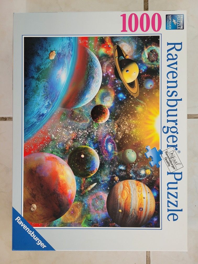 Puzzle, Solar System, 1000 Pieces