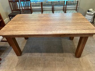 Large Wood Dining Table