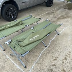Camping cots 