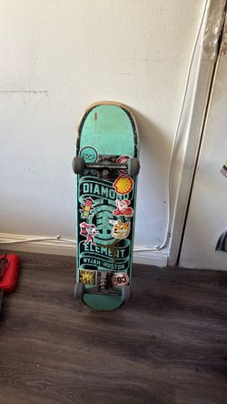 Rare Nyjah Huston Element X Diamond Colab Skateboard