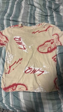 Lighting McQueen shirt size 5t