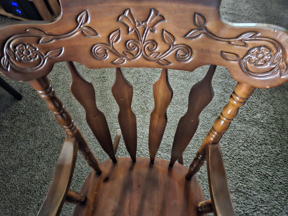 Wooden Rocker