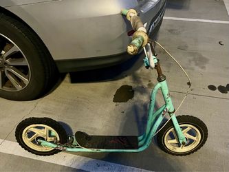 Old School 1980s Variflex Strada BMX Scooter Old Stock RARE Blue 1987