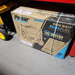 Pulsar 6580watt Dual Fuel Generator