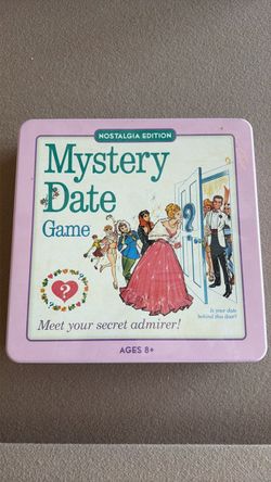 Mystery Date Game Nostalgia Edition Tin