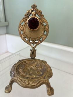 BEAUTIFUL ANTIQUE BY POCKET WATCH HOLDER