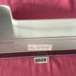 #0020 Samsung Refrigerator RF28HMEDBSR Left Lower Fridge Door Bin DA63-07508A