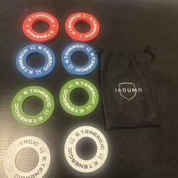 Fractional Olympic weight plates 2in set with travel bag