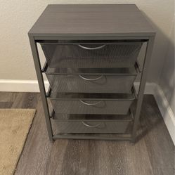 Office Printer Stand Mesh Drawers