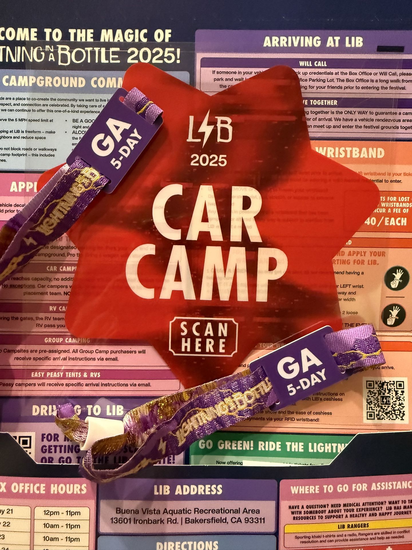 Lightning In A Bottle Tickets And Car Camping