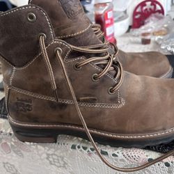 Timberland Steel Toe Boots Women Size 9 1/2 Mens Size 7.5