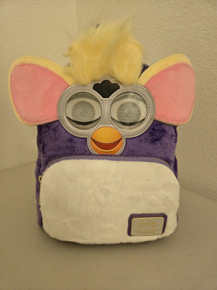Loungefly Furby Mini Backpack Purse Bag 