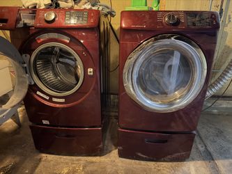 Samsung front load washer and dryer