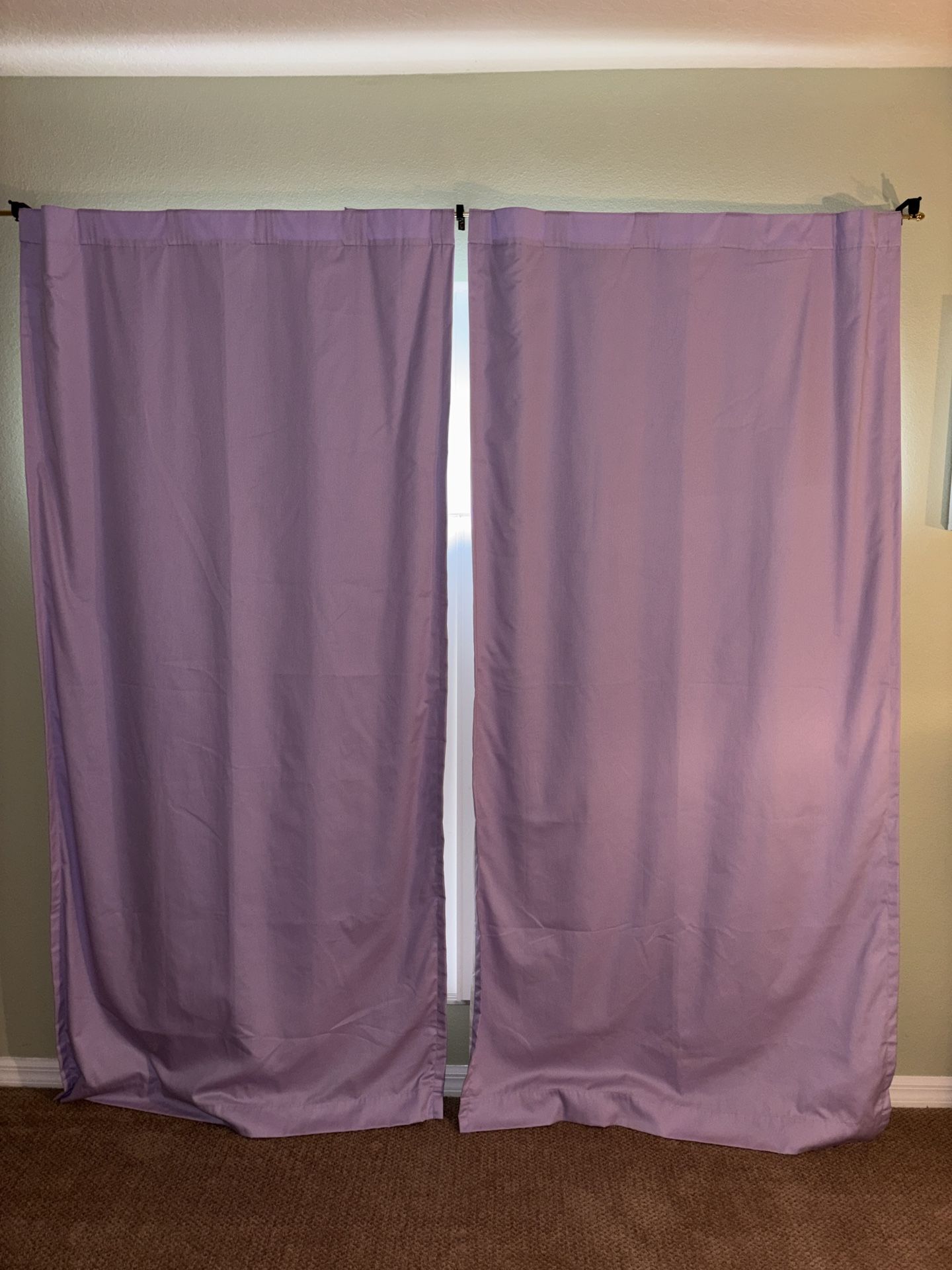 Lavender Blackout Curtains