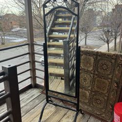 6 Foot Tall Mirror With Stand