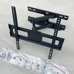 (NEW) $25 Full Motion 32-55” TV Wall Mount Bracket Dual Arms Swivel Tilts Max 99lbs