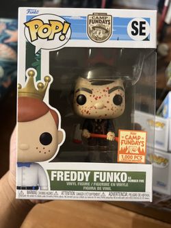 Funko pop! Camp fundays freddy funko as Bloody Number Five