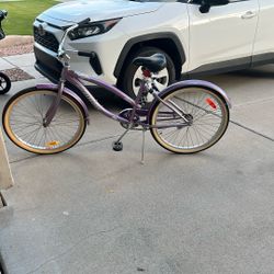Purple bike