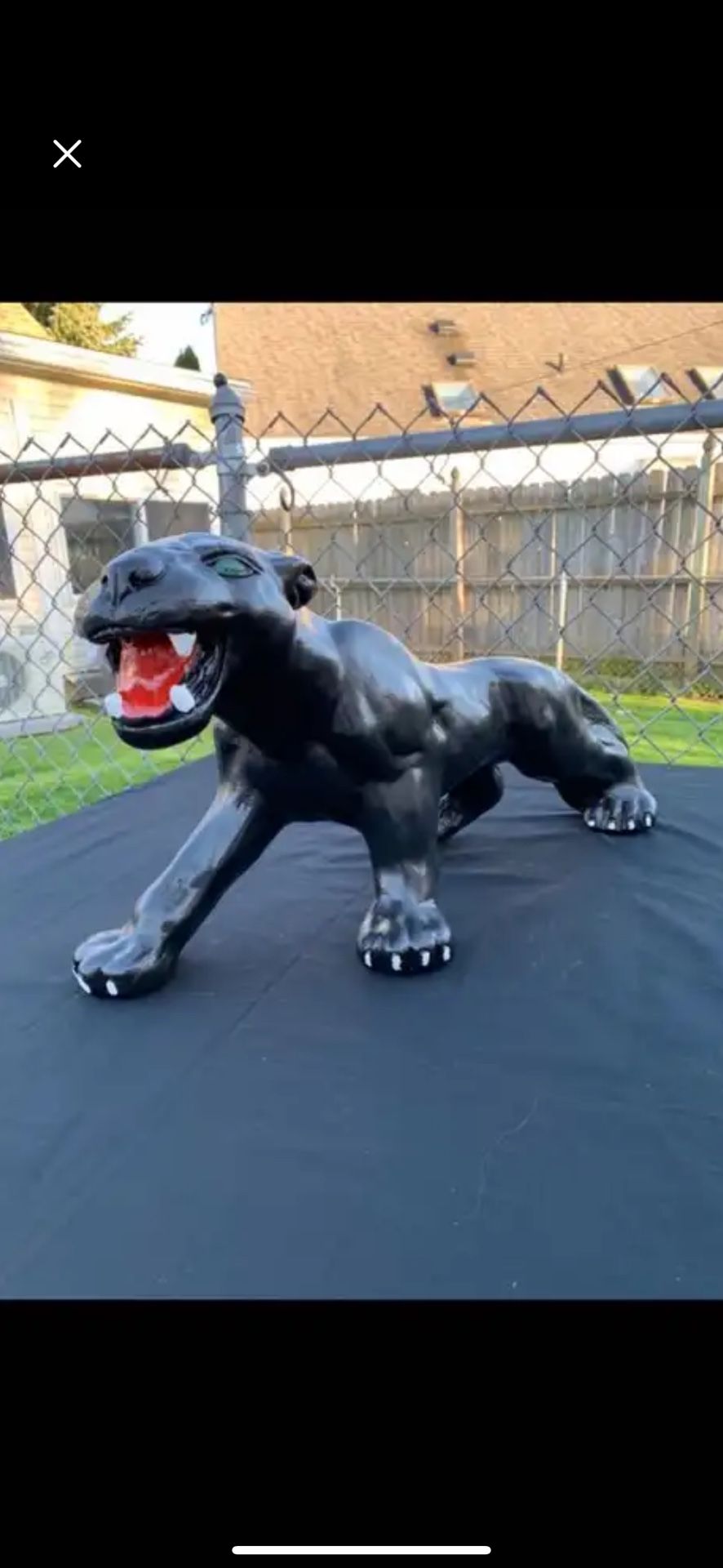The Walking Panther Statue