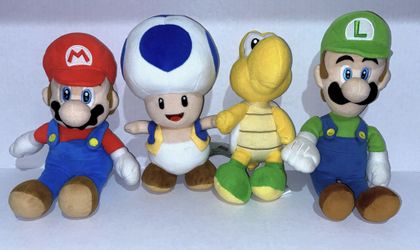 Mario plushies