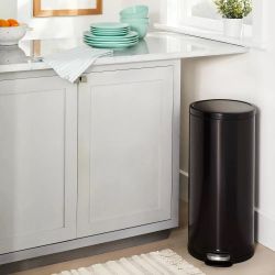 30L Round Step Trash